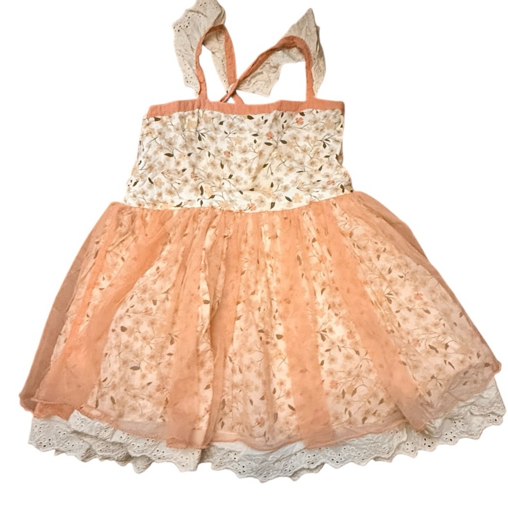 Wildling Coral Floral Fairy Dress Well Dressed Wolf